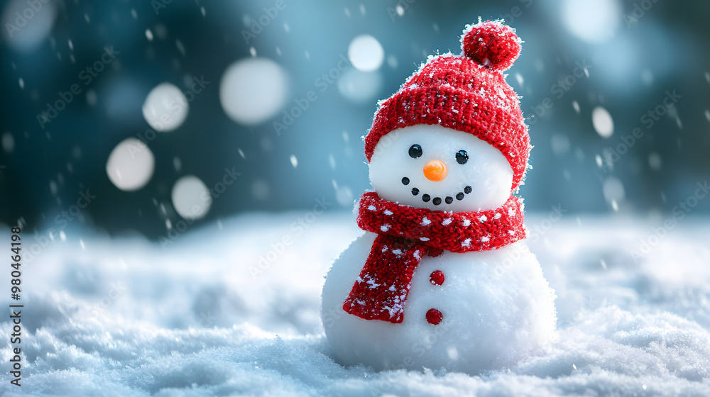 Schneemann - Weihnachtsmotiv Schneemann - Weihnachtsmotiv