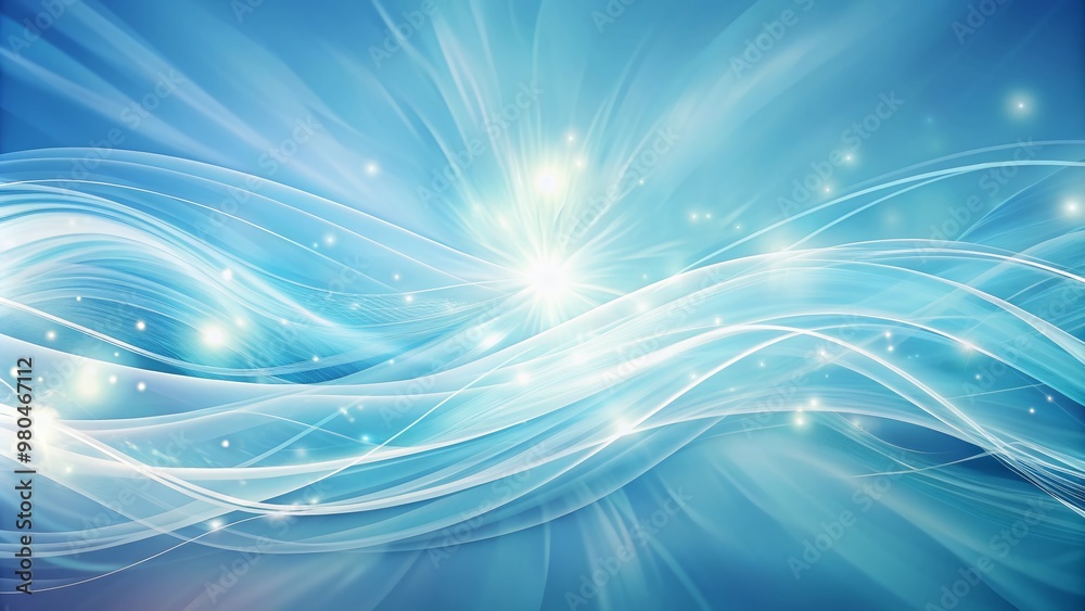 Ethereal light blue abstract background featuring flowing streaks that evoke a sense of calming serenity and inspirational wonder, perfect for designs seeking soothing ambiance. Ethereal light blue abstract background featuring flowing streaks that evoke a sense of calming serenity and inspirational wonder, perfect for designs seeking soothing ambiance.