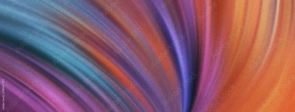 Naklejka premium Multicolored Gradient Background with a Grainy Texture