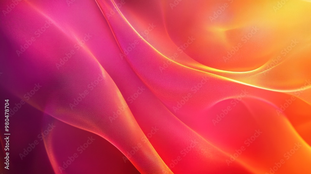 Obraz premium Abstract gradient background with smooth transitions between bright shades Close-up photo with clean background