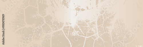 Banner, abstract light texture background. Marble texture. Artistic grunge pattern with spots, cracks, scratches, abstract figures. Overlay grunge, abrasions.
