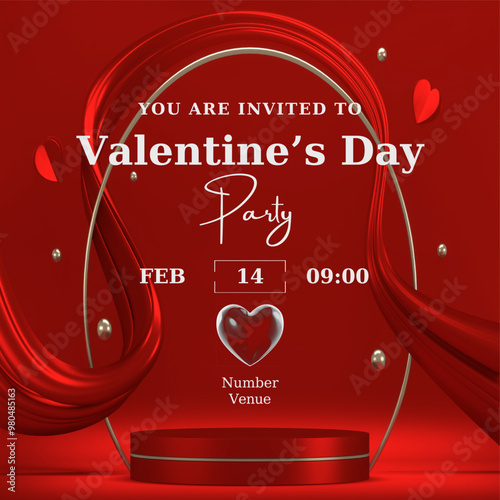 valentine day party eps file | Vector