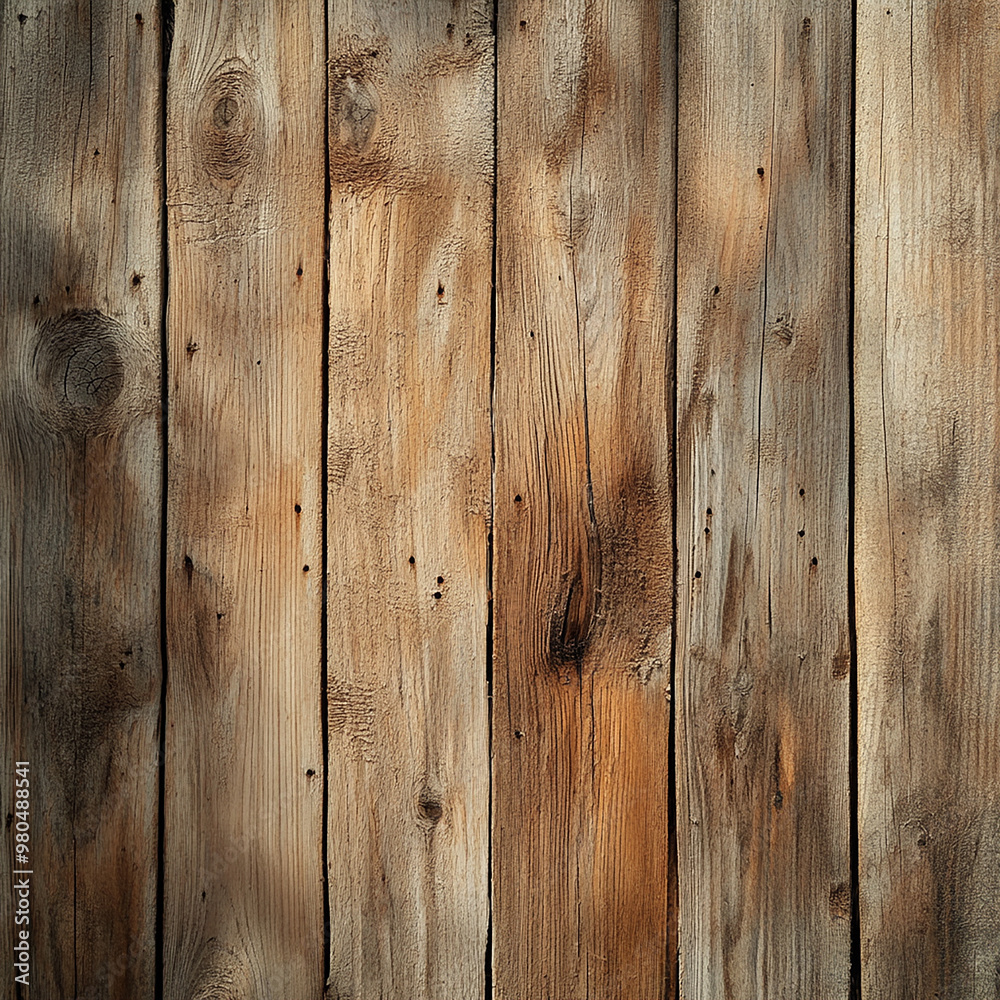 Naklejka premium Natural wooden background
