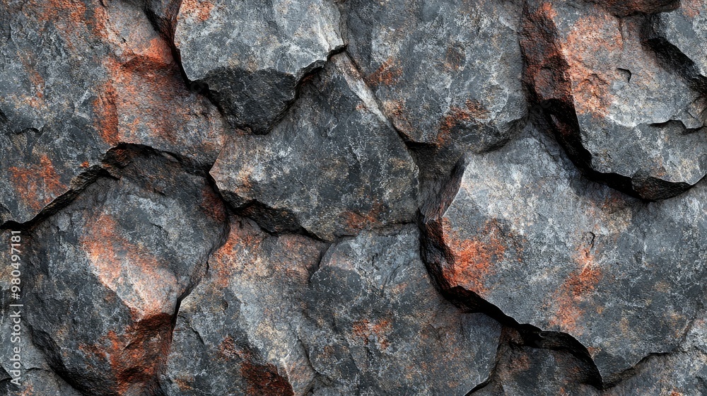 Close-up view of textured rock surface with earthy tones. Close-up view of textured rock surface with earthy tones.