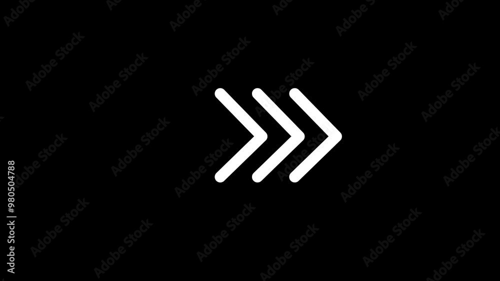 Arrow loop animation direction concept.Colorful arrow icon concept.Arrow direction sign animation. Arrow loop animation direction concept.Colorful arrow icon concept.Arrow direction sign animation.