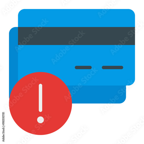 Payment Alert flat icon