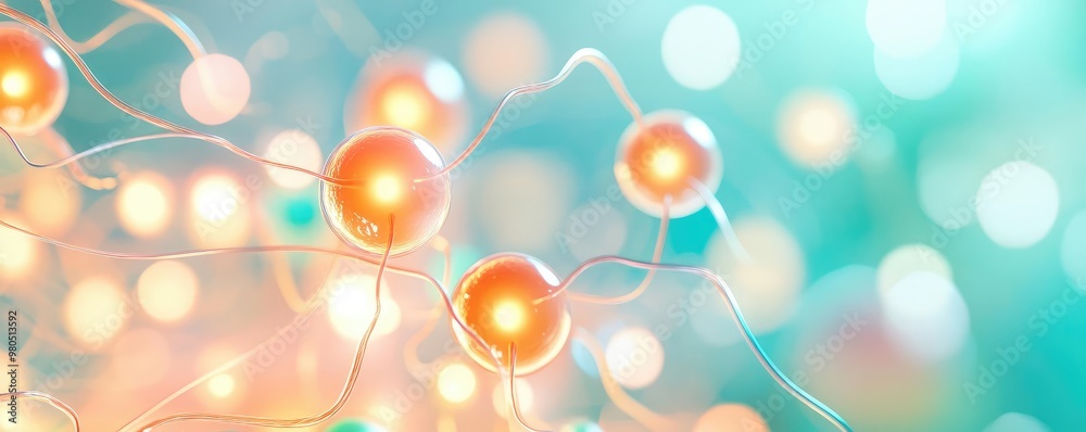 Conceptual art of eye movement in EMDR, glowing orbs stimulating focus, lines of light representing tracking, soft hues of blue and green for calmness Conceptual art of eye movement in EMDR, glowing orbs stimulating focus, lines of light representing tracking, soft hues of blue and green for calmness