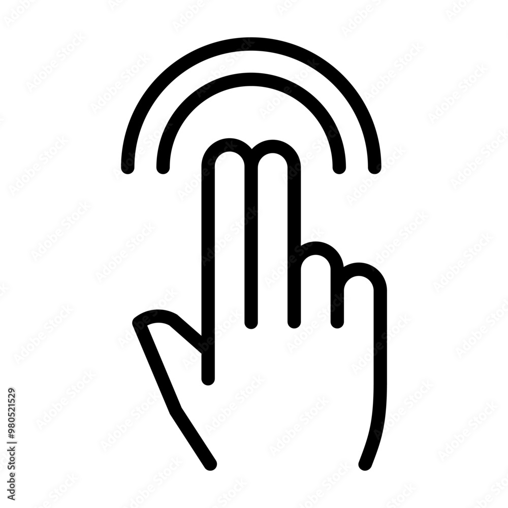 Double tap icon Double tap icon