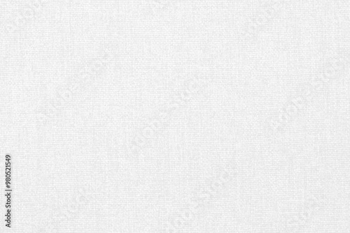 White fabric cloth texture for background, natural textile pattern.