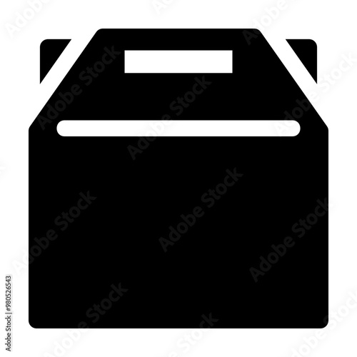 Packaging Glyph Icon Vector