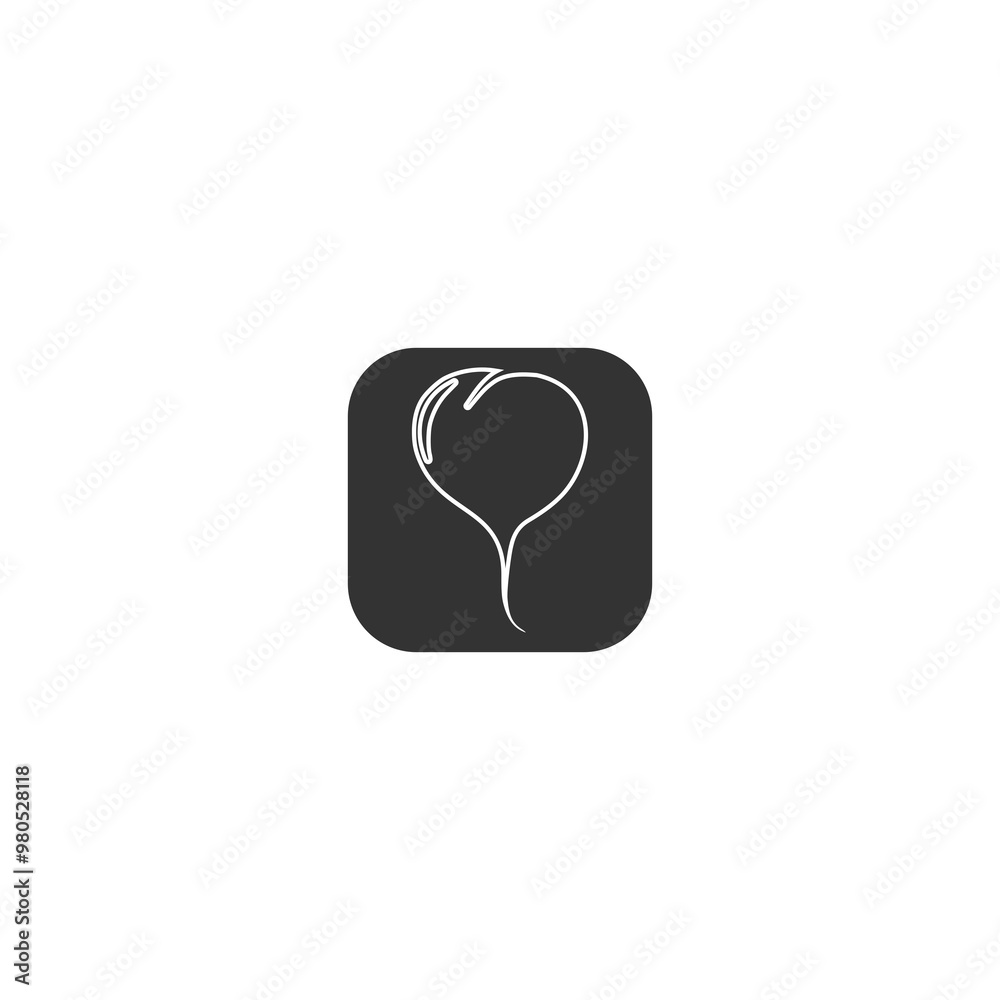 Beetroot icon isolated on transparent background Beetroot icon isolated on transparent background