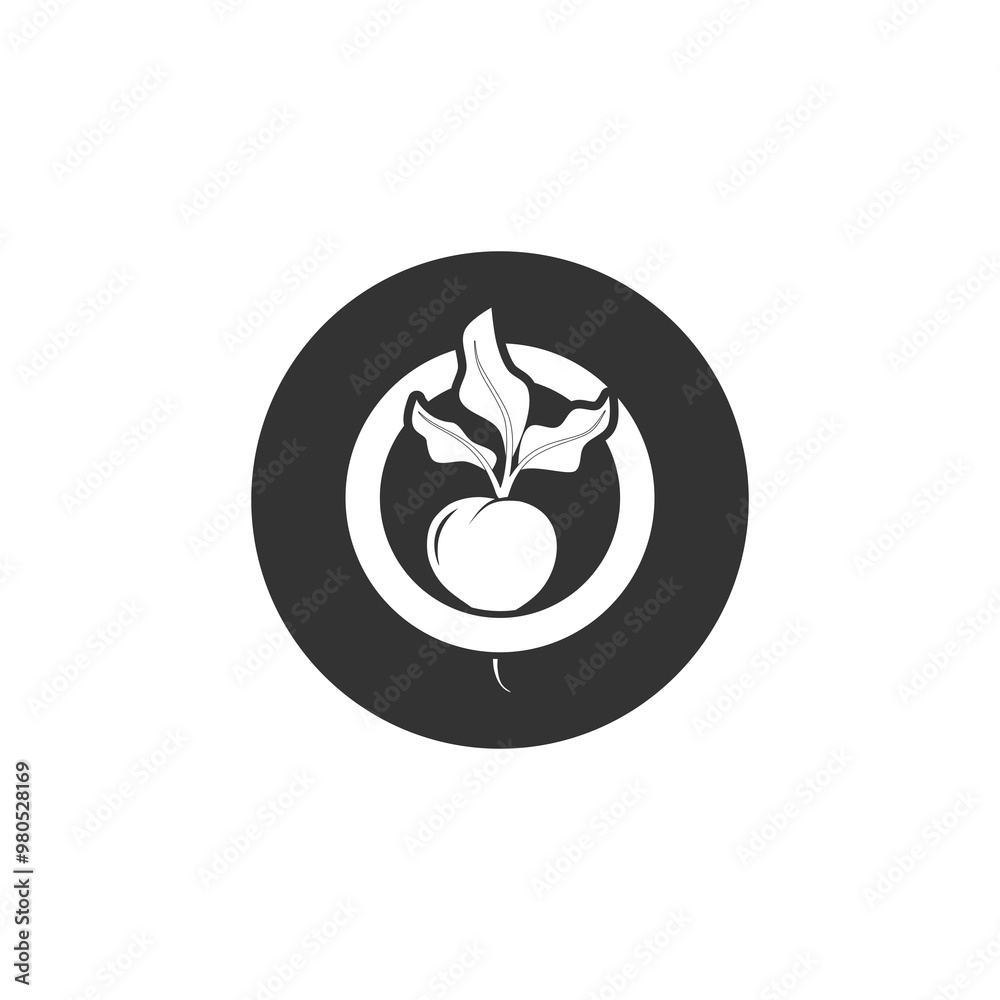 Beet simple sign icon isolated on transparent background Beet simple sign icon isolated on transparent background