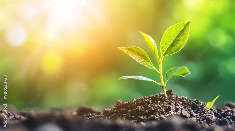 A symbolic close-up of a plant sprouting from a pile of coins, representing financial growth, investment success, and sustainable wealth. The green plant symbolizes growth A symbolic close-up of a plant sprouting from a pile of coins, representing financial growth, investment success, and sustainable wealth. The green plant symbolizes growth
