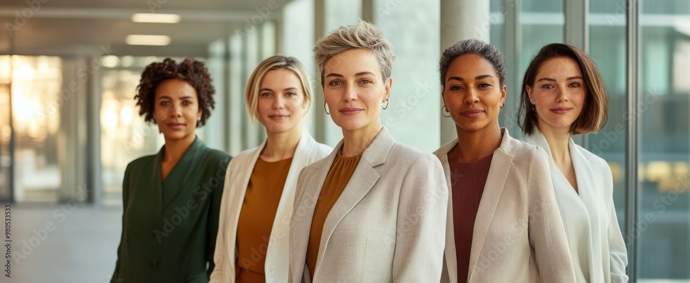 Obraz premium The Women in Business Leadership