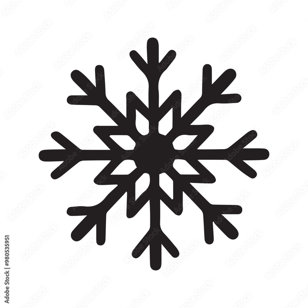 Christmas Design Element Clipart - Xmas snowflakes Silhouette Vector illustration
Christmas Design Element Clipart - Xmas snowflakes Silhouette Vector illustration