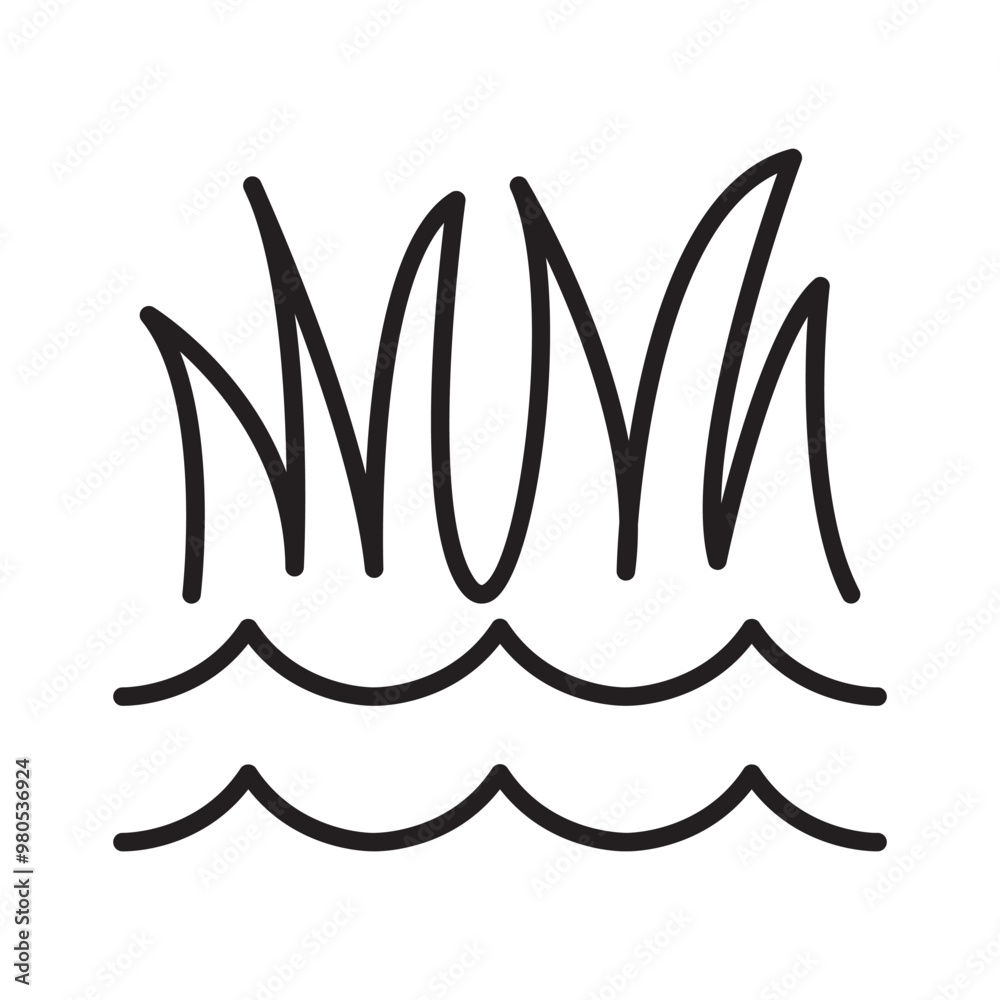 Fototapeta premium Flood icon