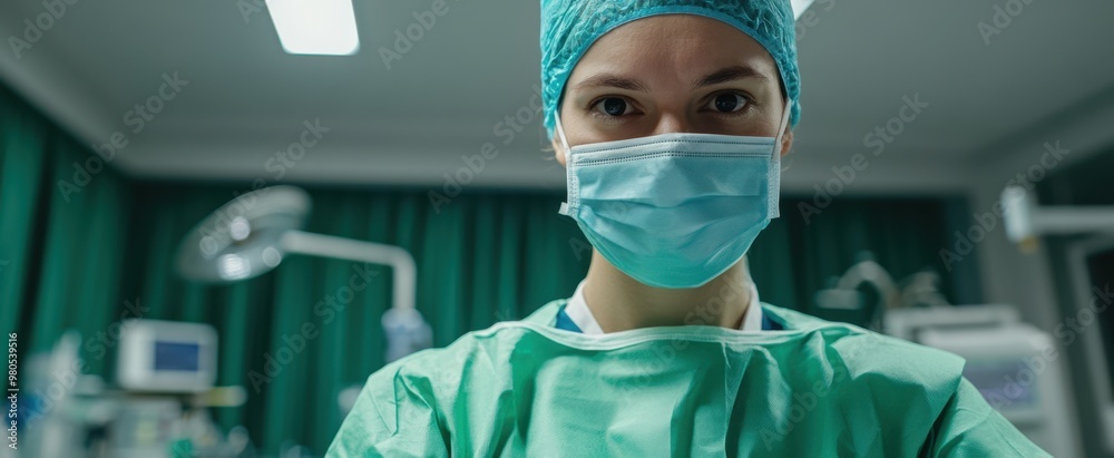 The Nurse in Green Scrubs The Nurse in Green Scrubs