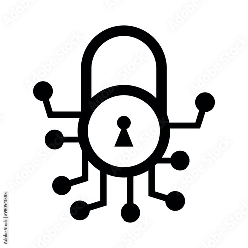 Cyber Security Icon