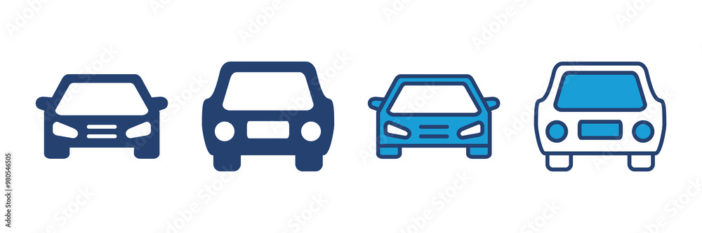 Car icon vector. car vector icon. small sedan Car icon vector. car vector icon. small sedan