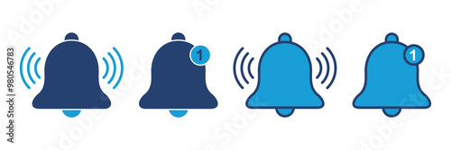 Bell Icon vector. Notification icon for your web site design