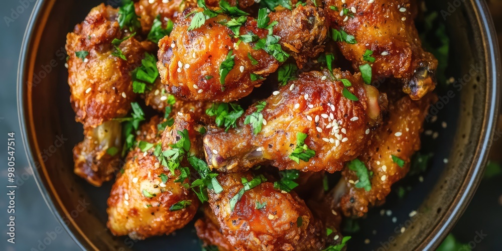 Fototapeta premium Best Fried Chicken Recipes