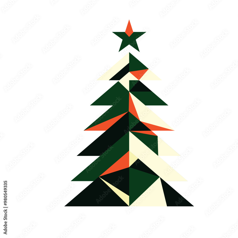 Geometric Christmas Tree Geometric Christmas Tree
