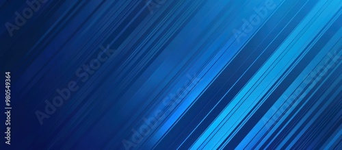 Blue background with diagonal lines, flat design