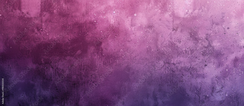 Obraz premium Abstract background with watercolor texture in dark purple and pink colors. Wide banner for product presentation, digital art