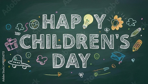 World children day poster design