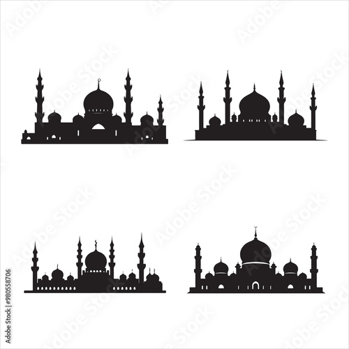 mosque silhouette