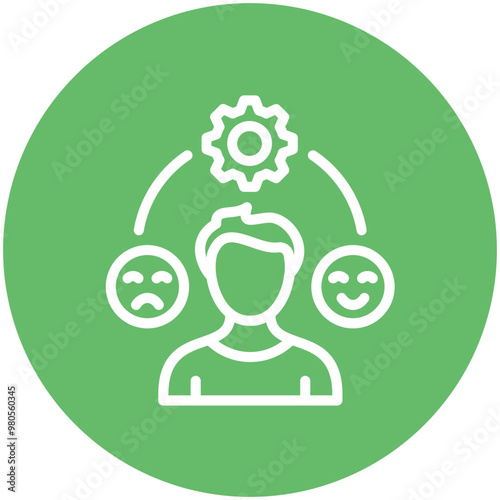 Behavior vector icon illustration of Lifestyles iconset.
