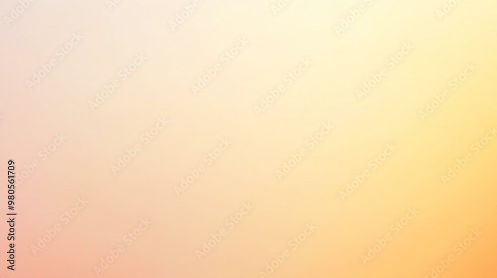 A soft gradient background featuring warm hues of orange and cream, ideal for a calming, inviting design.