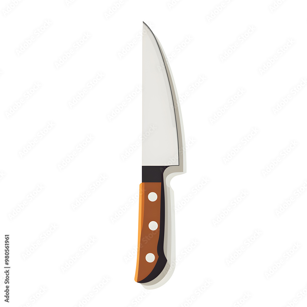 Flat design illustrations Chef's Knife Flat design illustrations Chef's Knife