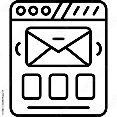 Browser Mail Icon