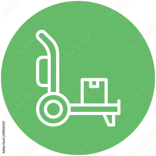 Box Carrier vector icon illustration of Business & Economy iconset.