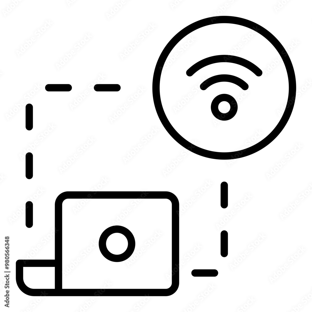 Internet line icon Internet line icon