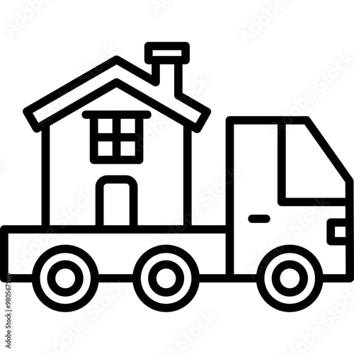 Moving House Icon