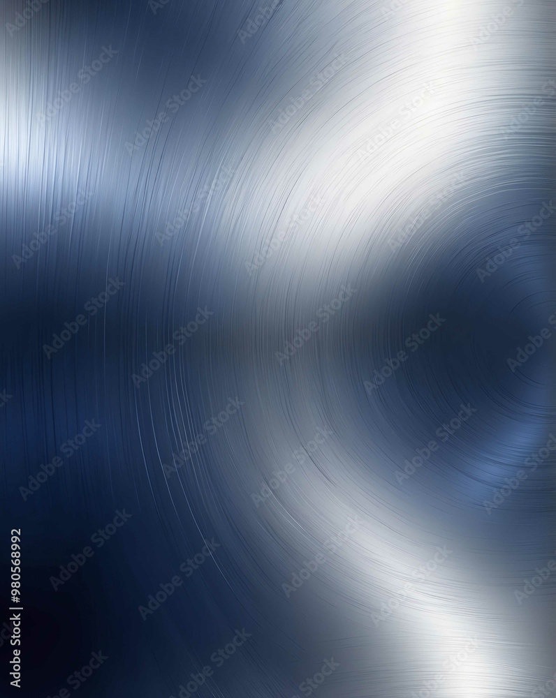 Brushed steel texture with silver to navy blue gradient Brushed steel texture with silver to navy blue gradient
