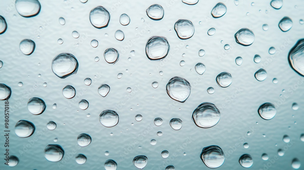 Raindrops on Glass, a tranquil scene showcasing delicate droplets on a glass surface, with a gentle blur of nature, perfect for creating a serene atmosphere. Raindrops on Glass, a tranquil scene showcasing delicate droplets on a glass surface, with a gentle blur of nature, perfect for creating a serene atmosphere.