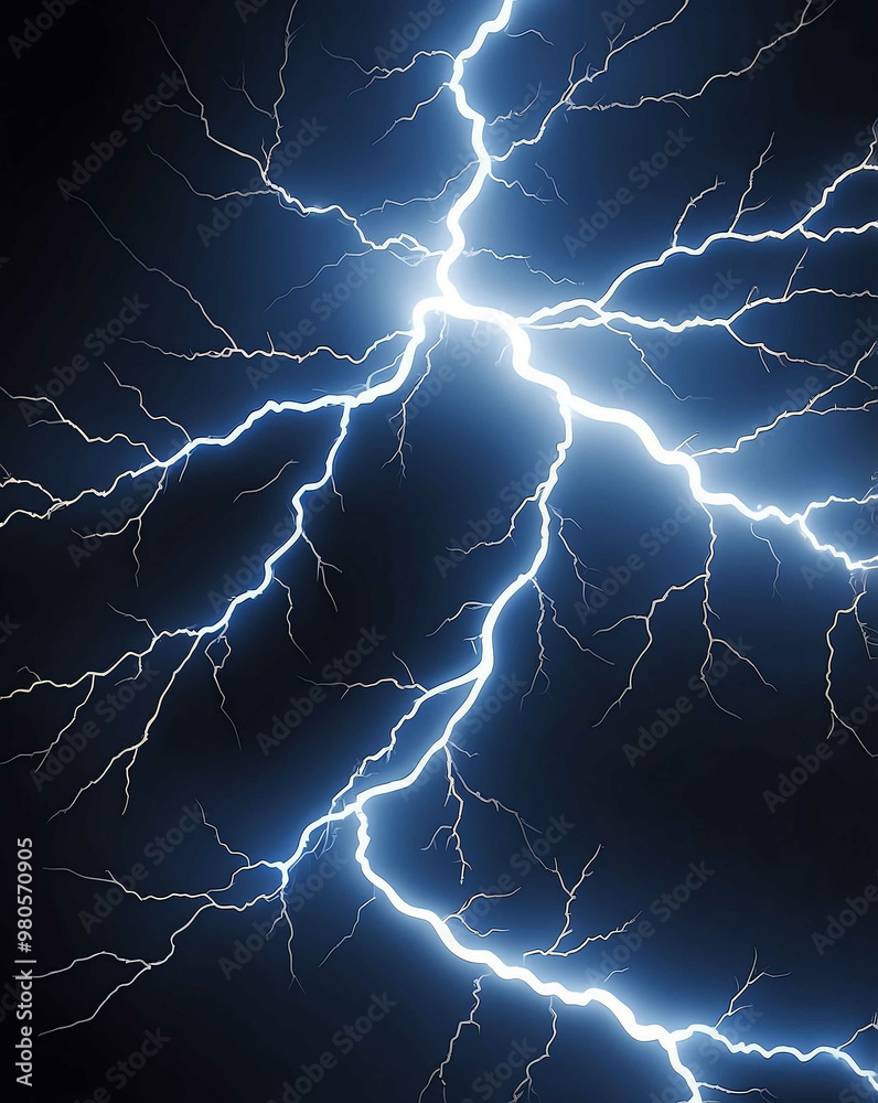 Dynamic lightning abstract with gradient blue to gray Dynamic lightning abstract with gradient blue to gray