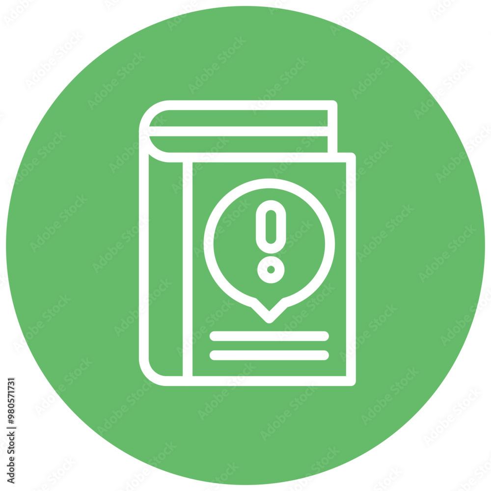 Guidance Booklet vector icon illustration of Hajj Pilgrimage iconset. Guidance Booklet vector icon illustration of Hajj Pilgrimage iconset.
