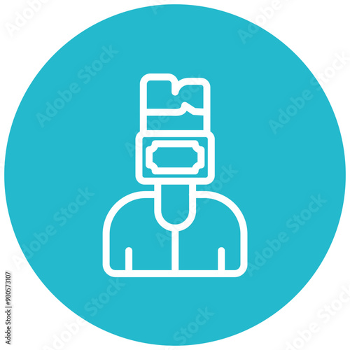 Hush Money vector icon illustration of Corruption iconset.