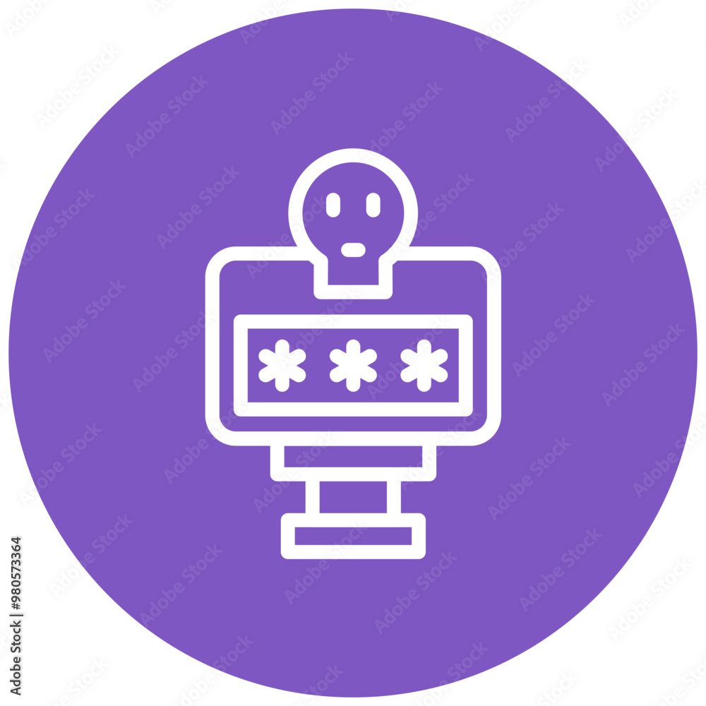 Compromised Official vector icon illustration of Corruption iconset. Compromised Official vector icon illustration of Corruption iconset.