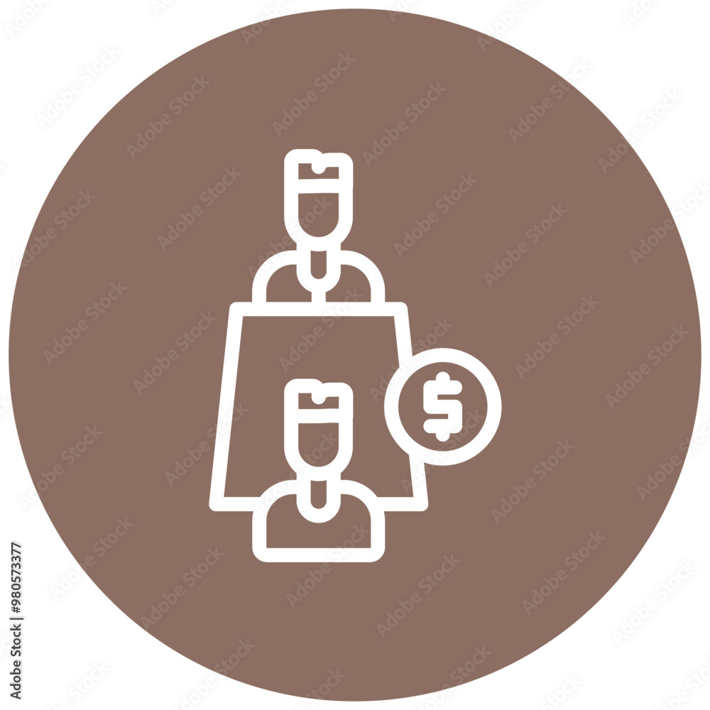 Under the Table Deal vector icon illustration of Corruption iconset. Under the Table Deal vector icon illustration of Corruption iconset.