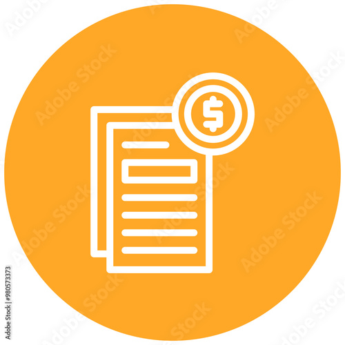 Bribery Checklist vector icon illustration of Corruption iconset.