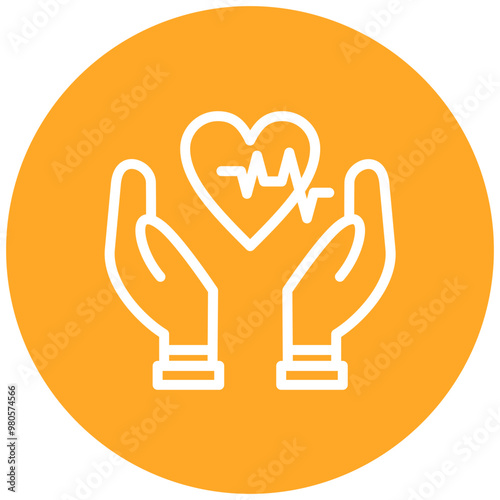 Hopeful Journey vector icon illustration of Chemotherapy iconset.