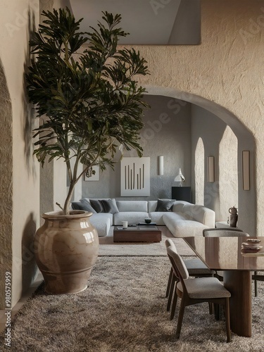 Fototapeta Naklejka Na Ścianę i Meble -  living room with a view