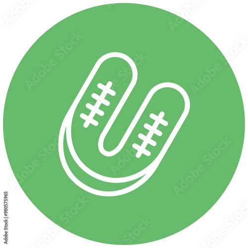 Mouth Guard vector icon illustration of Rugby iconset.
