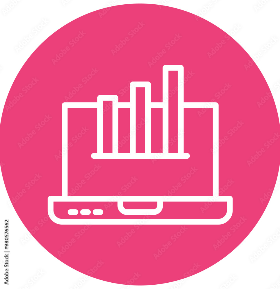 Sales Growth vector icon illustration of Business Analytics iconset. Sales Growth vector icon illustration of Business Analytics iconset.