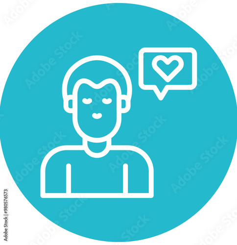 Customer Experience vector icon illustration of Business Analytics iconset.